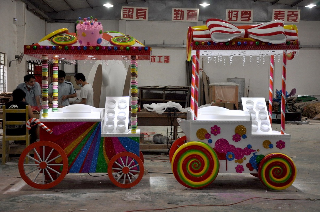 销售展台糖果车